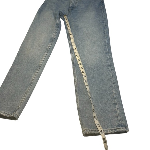 M.i .h Mimi Straight Leg High Waisted Denim Jeans Sz 25 - Picture 12 of 14
